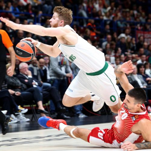 Eurolyga: „AX Armani Exchange“ - „Žalgiris“ 85:81  © EPA-ELTOS nuotr.