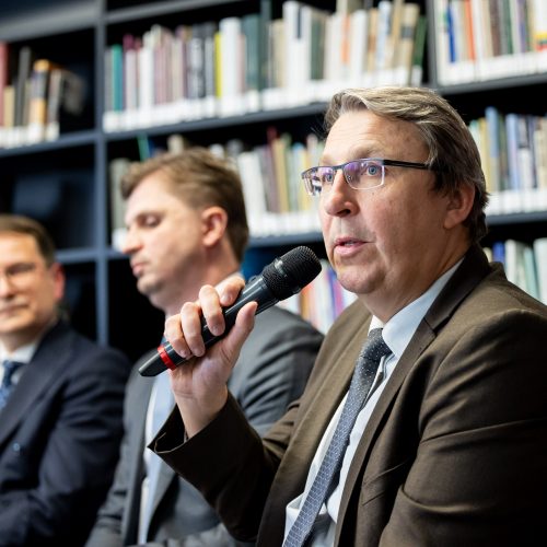 Prezidento rinkimų debatai  © A. Ufarto/ELTOS nuotr.