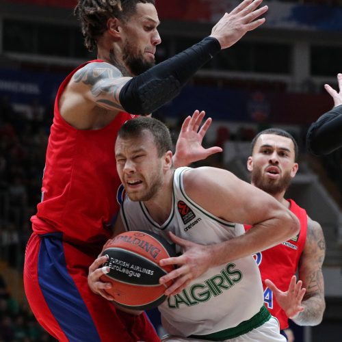 Eurolyga: CSKA – „Žalgiris“ 85:82  © ITAR-TASS nuotr.