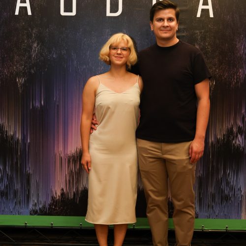 Į premjerą „Audra“ rinkosi garbūs svečiai  © Vyčio Šulinsko nuotr.