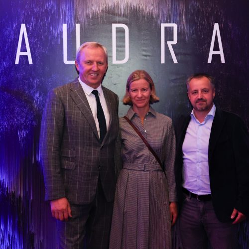 Į premjerą „Audra“ rinkosi garbūs svečiai  © Vyčio Šulinsko nuotr.