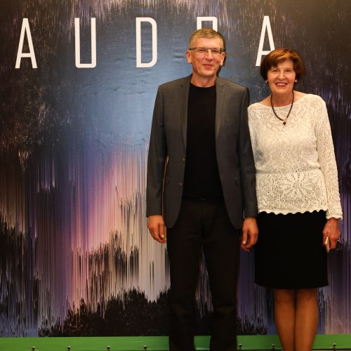 Į premjerą „Audra“ rinkosi garbūs svečiai  © Vyčio Šulinsko nuotr.