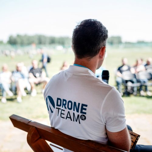 Pirmasis dronų festivalis  © VGTU nuotr.