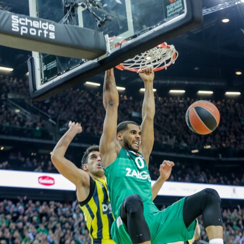 Kauno „Žalgiris“ - Stambulo „Fenerbahce“  © Vilmanto Raupelio nuotr.