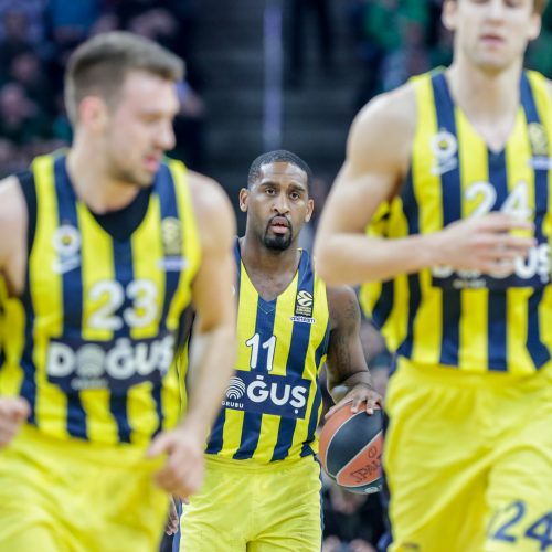 Kauno „Žalgiris“ - Stambulo „Fenerbahce“  © Vilmanto Raupelio nuotr.