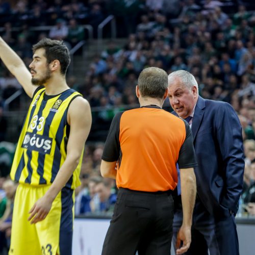 Kauno „Žalgiris“ - Stambulo „Fenerbahce“  © Vilmanto Raupelio nuotr.