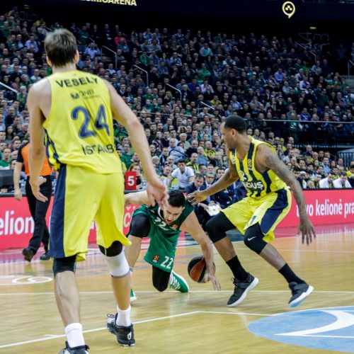 Kauno „Žalgiris“ - Stambulo „Fenerbahce“  © Vilmanto Raupelio nuotr.