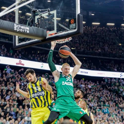 Kauno „Žalgiris“ - Stambulo „Fenerbahce“  © Vilmanto Raupelio nuotr.