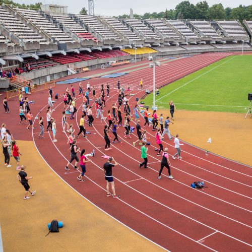 Treniruočių diena S.Dariaus ir S.Girėno stadione  © Vilmanto Raupelio nuotr.