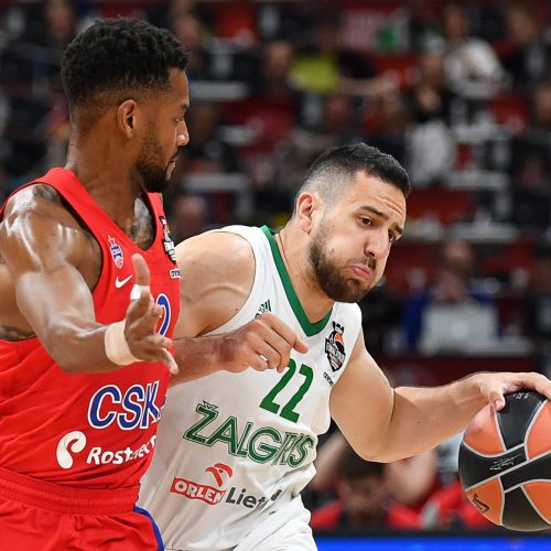 Eurolyga: „Žalgiris“ - CSKA 79:77  © Scanpix nuotr.