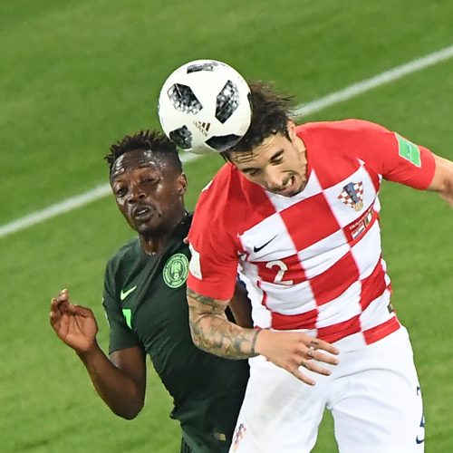 Kroatijos futbolininkai nugalėjo Nigeriją  © Scanpix nuotr.