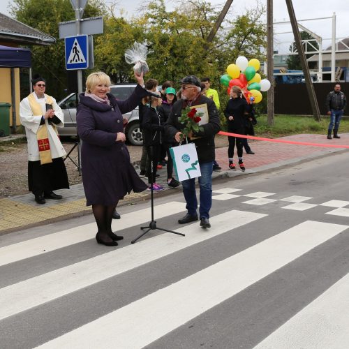 Garliavoje įamžintas K. Aglinsko atminimas  © Kauno rajono savivaldybės nuotr.