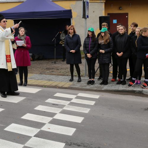 Garliavoje įamžintas K. Aglinsko atminimas  © Kauno rajono savivaldybės nuotr.