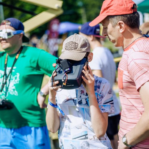 Pirmasis dronų festivalis  © VGTU nuotr.