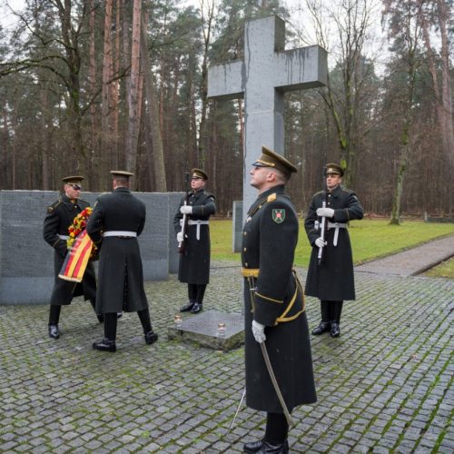 Vilniuje pagerbtos Pirmojo ir Antrojo pasaulinių karų aukos  © A. Pliadžio (KAM) nuotraukos