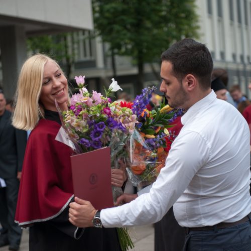 VDU diplomų įteikimas  © Akvilės Snarskienės nuotr.