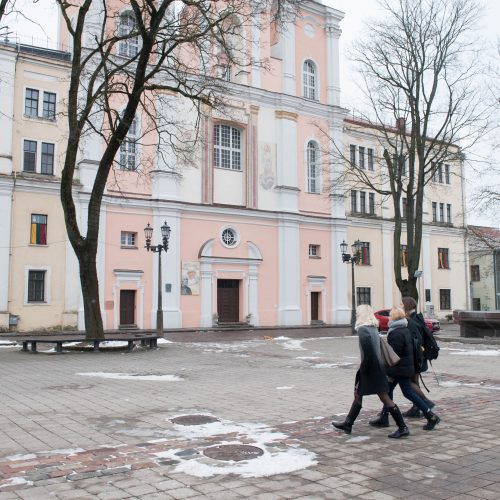 Trispalvės Rotušės aikštėje  © Akvilės Snarskienės nuotr.