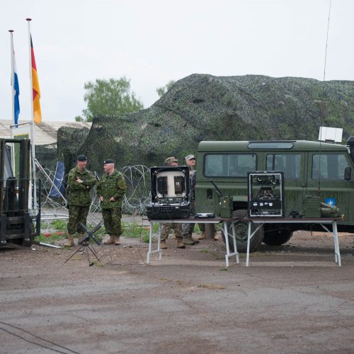 NATO ryšių pratybos Kaune  © Akvilės Snarskienės nuotr.