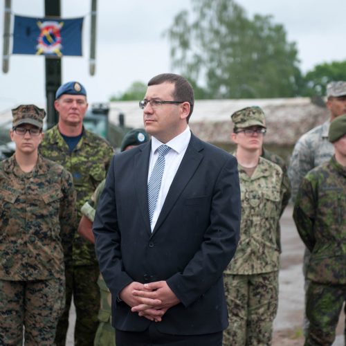 NATO ryšių pratybos Kaune  © Akvilės Snarskienės nuotr.