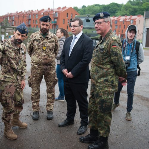 NATO ryšių pratybos Kaune  © Akvilės Snarskienės nuotr.