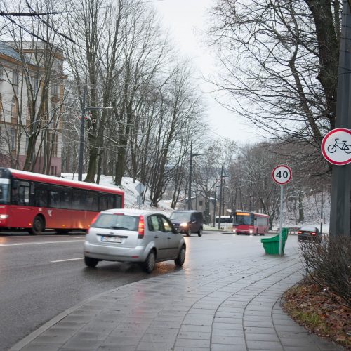 Centrinėse gatvėse keisis eismo tvarka  © Akvilės Snarskienės nuotr.