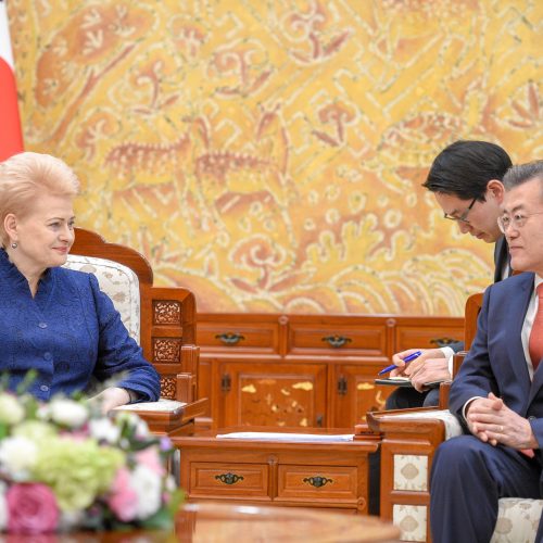 D. Grybauskaitės vizitas Pietų Korėjoje  © R. Dačkaus / Prezidentūros nuotr.