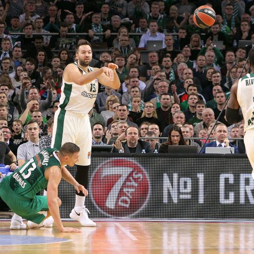 Eurolyga: „Žalgiris“ – „Panathinaikos“ 80:74  © Evaldo Šemioto nuotr.