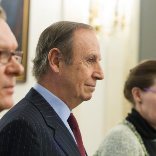 Prezidentė susitiko su ES ambasadoriais  © V.Skaraičio/BFL nuotr.
