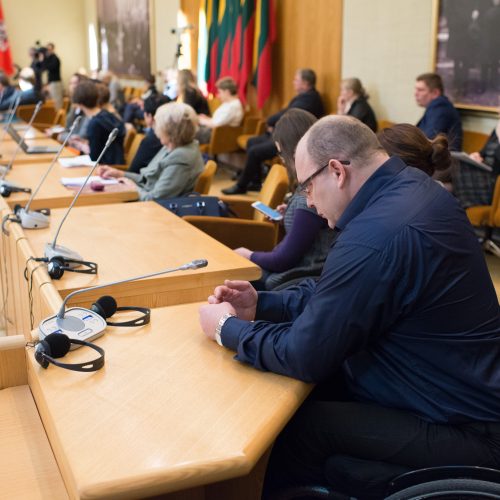 Pasirašytas memorandumas dėl neįgaliųjų įdarbinimo  © V. Skaraičio / BFL nuotr.