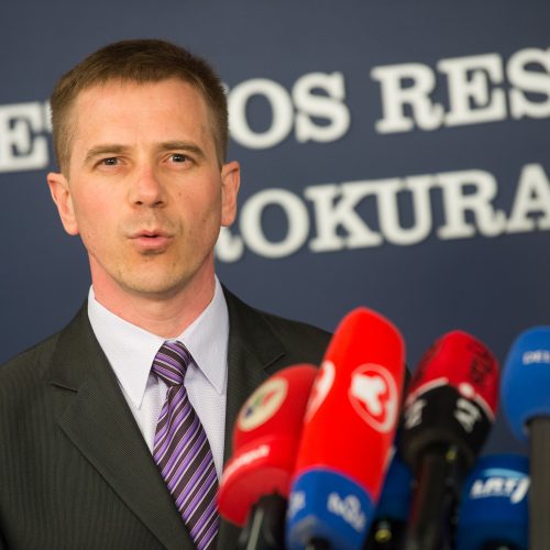 Spaudos konferencija dėl politinės korupcijos bylos  © V. Skaraičio / BFL nuotr.