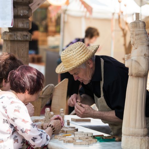 Festivalio „Skamba skamba kankliai“ kūrybinės dirbtuvės  © V. Skaraičio / BFL nuotr.