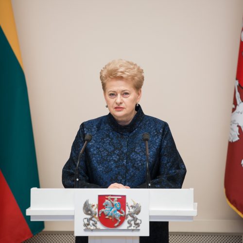 Lietuvos ambasadoriai susirinko Prezidentūroje  © R. Dačkaus / Prezidentūros, V. Skaraičio / BFL nuotr.