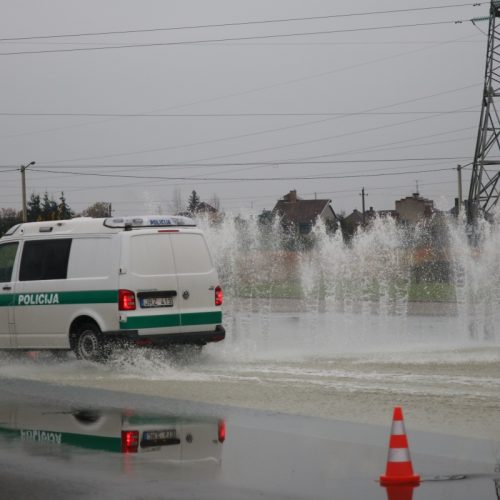 Policijos kursantams – neeiliniai mokymai  © Policijos mokyklos nuotr.