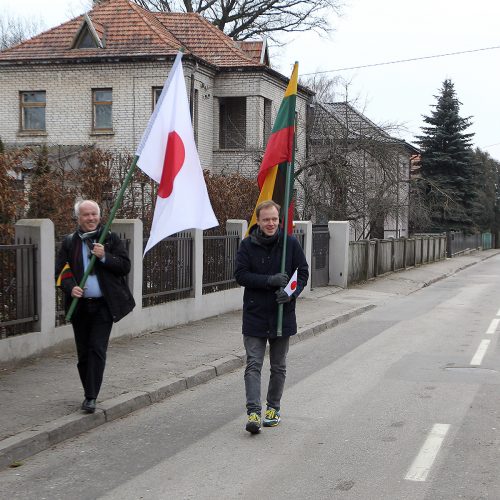 Japonijos premjero Šinzo Abės vizitas Kaune  © Evaldo Šemioto nuotr.