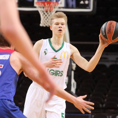 Jaunimo Eurolyga: „Žalgiris“ – CSKA 82:65  © Evaldo Šemioto nuotr.