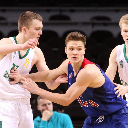 Jaunimo Eurolyga: „Žalgiris“ – CSKA 82:65  © Evaldo Šemioto nuotr.