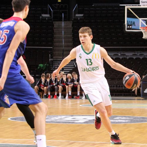 Jaunimo Eurolyga: „Žalgiris“ – CSKA 82:65  © Evaldo Šemioto nuotr.