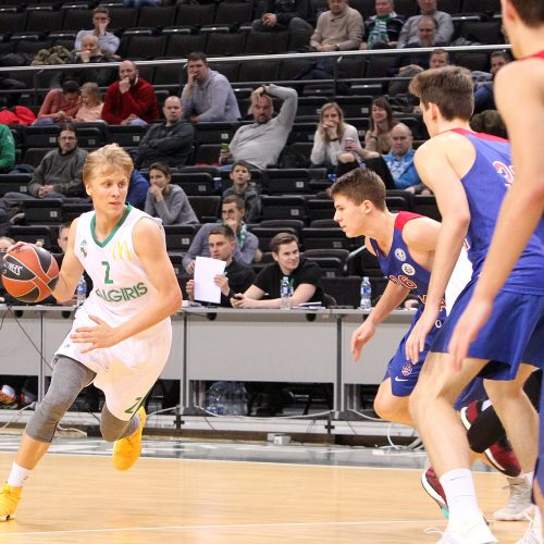 Jaunimo Eurolyga: „Žalgiris“ – CSKA 82:65  © Evaldo Šemioto nuotr.