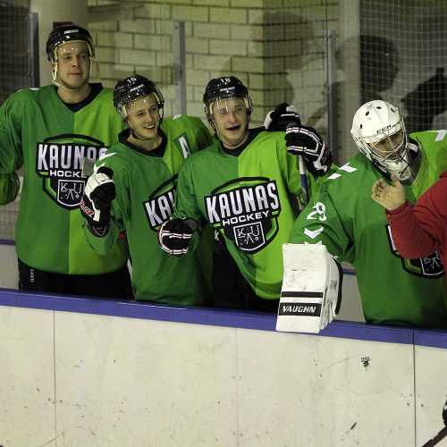 Ledo ritulys: „Kaunas Hockey“ – „Energija“ 5:4  © Evaldo Šemioto nuotr.