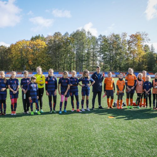 LMFA Lietuvos mergaičių futbolo čempionato 2006 m. gimusių mergaičių finalinis etapas  © Vytauto Petriko nuotr.