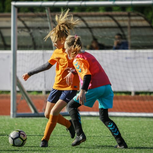 LMFA Lietuvos mergaičių futbolo čempionato 2006 m. gimusių mergaičių finalinis etapas  © Vytauto Petriko nuotr.