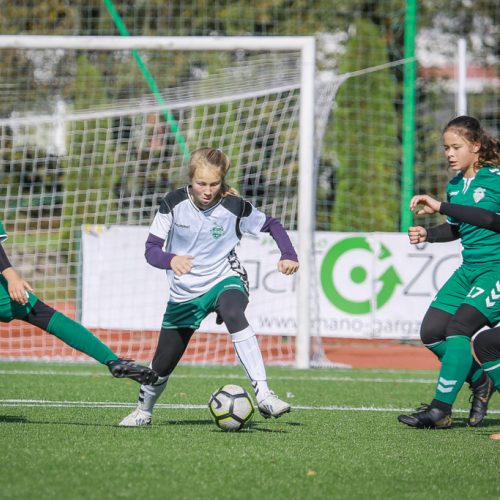 LMFA Lietuvos mergaičių futbolo čempionato 2006 m. gimusių mergaičių finalinis etapas  © Vytauto Petriko nuotr.