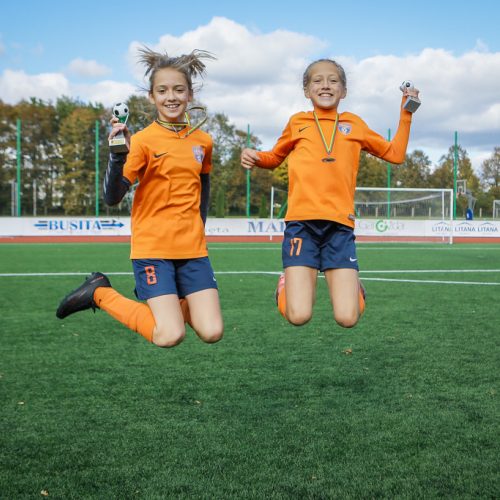 LMFA Lietuvos mergaičių futbolo čempionato 2006 m. gimusių mergaičių finalinis etapas  © Vytauto Petriko nuotr.