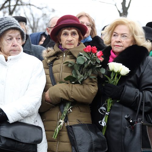 Memorialo žuvusiems karininkams atidengimas  © Evaldo Šemioto nuotr.