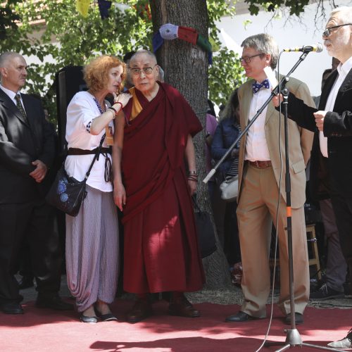 Dalai Lamos vizitas Vilniuje  © V. Skaraičio / BFL, M. Morkevičiaus / ELTOS nuotr.