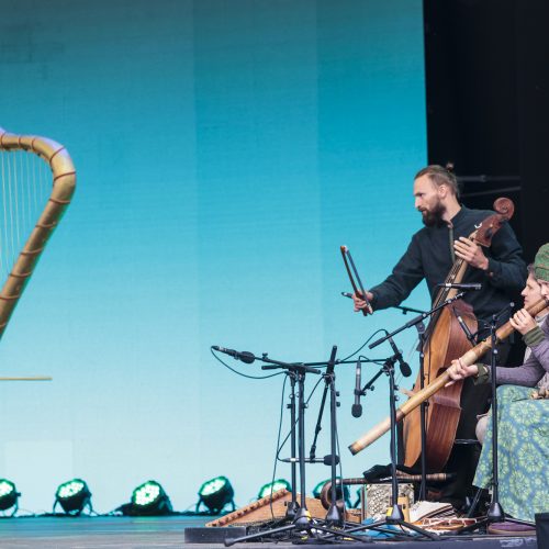 Teatrų dieną vainikavo vaikų pasirodymai   © Gedimino Bartuškos (ELTA) nuotr.