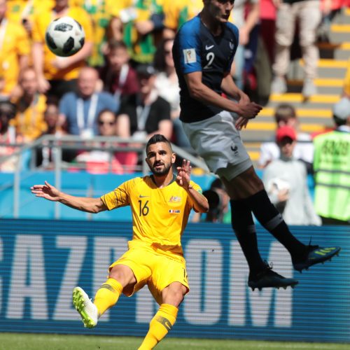 Pasaulio futbolo čempionate Prancūzija palaužė Australiją  © Scanpix nuotr.