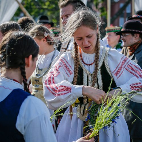 Vestuvinis Joninių festivalis Neringoje  © Vytauto Petriko nuotr.