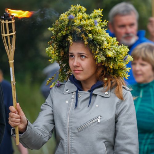 Vestuvinis Joninių festivalis Neringoje  © Vytauto Petriko nuotr.