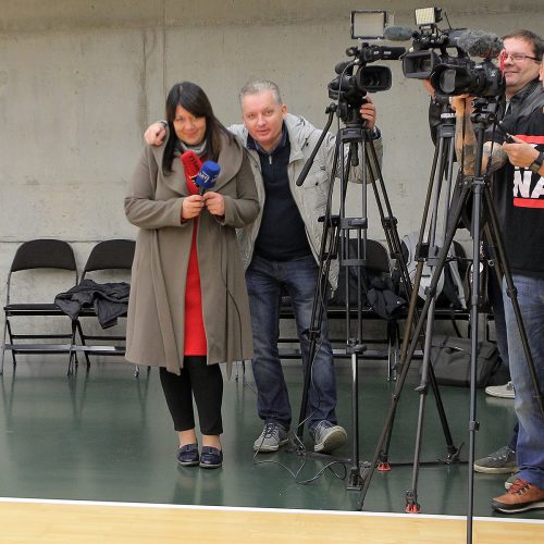 „Žalgirio“ spaudos konferencija  © Evaldo Šemioto nuotr.